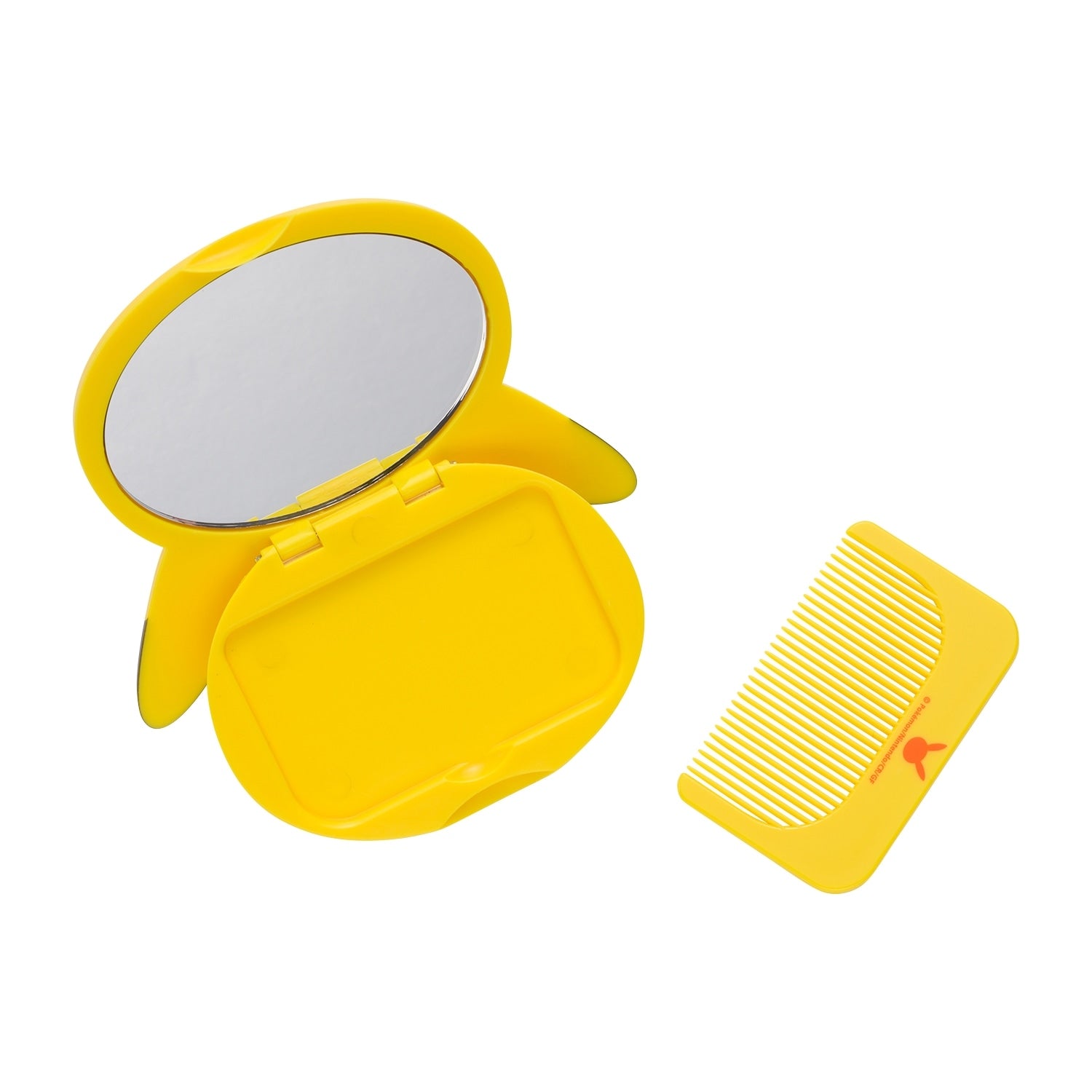 Pokémon die-cut mirror & comb Pikachu, official anime character accessory
