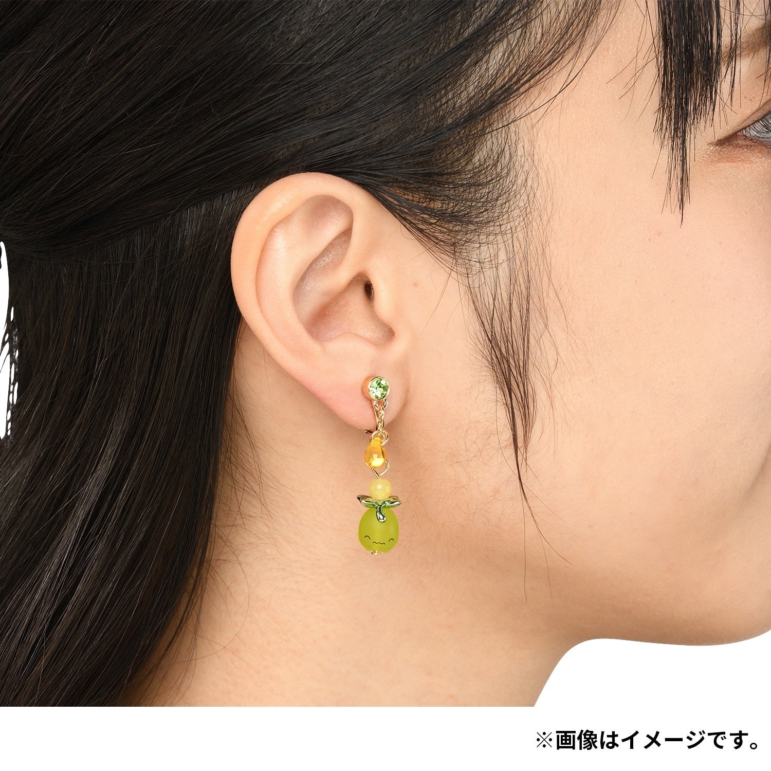Pokémon Accessory Earrings 82 Minive with packaging from Japan, perfect for collectors