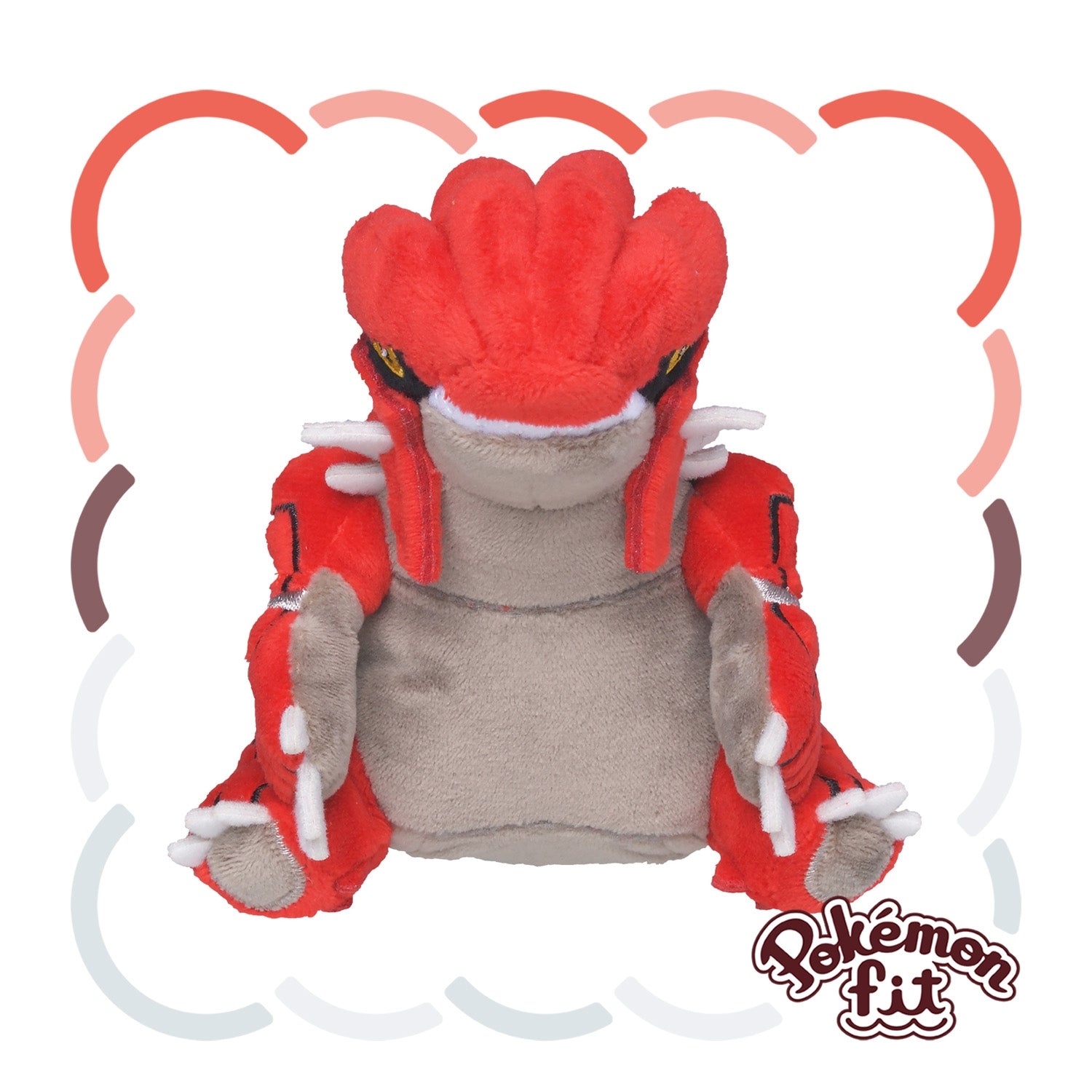 Pokémon fit Groudon (#383) Official Plush – Pokémon Center Japan