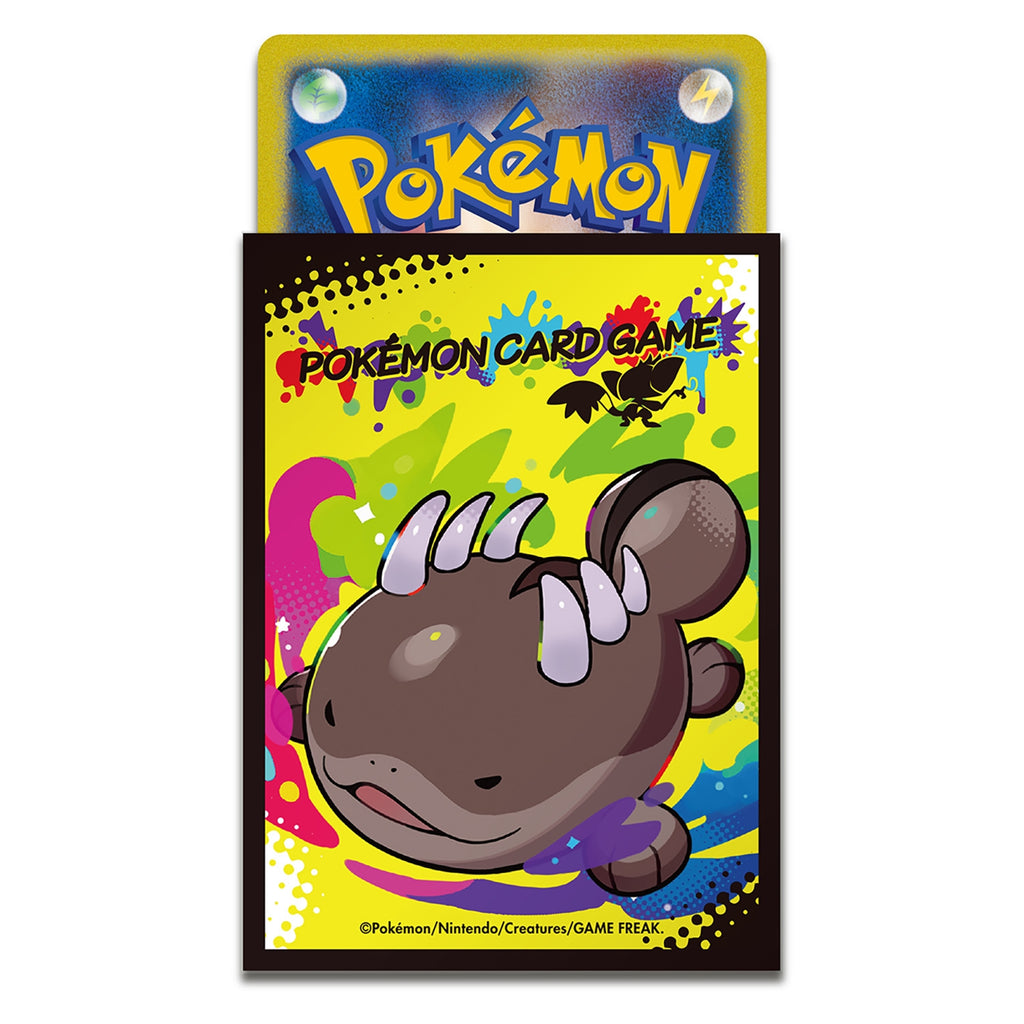 Pokémon TCG Deck Sleeves Deadly Poison Hazard [Black] - Japan Exclusive
