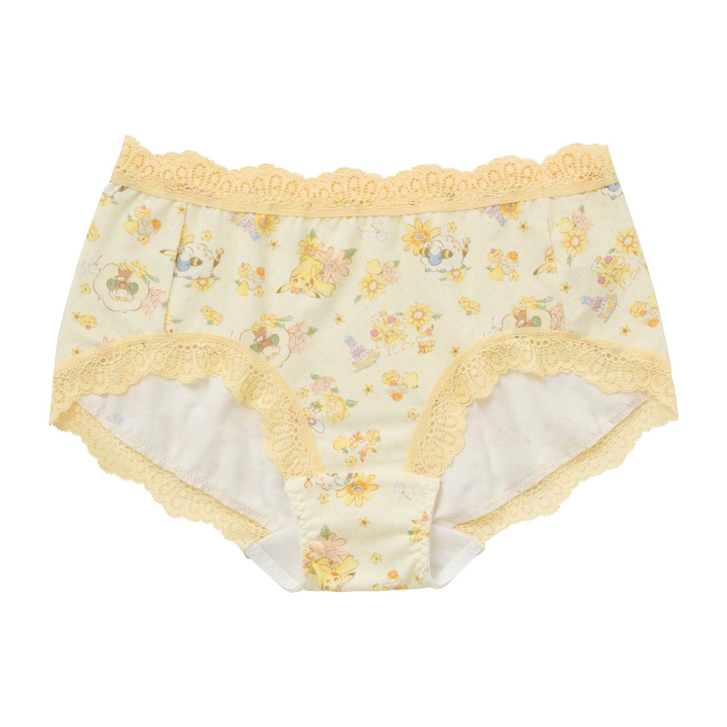Shorts Pikachu Yellow S/M/L