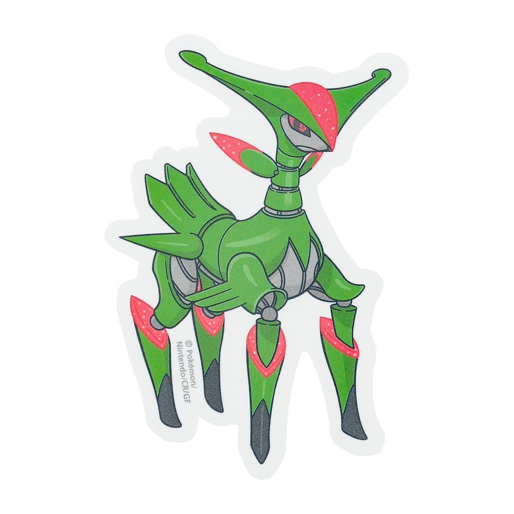 Iron Leaves Pokemon Sticker with unique design from Japan