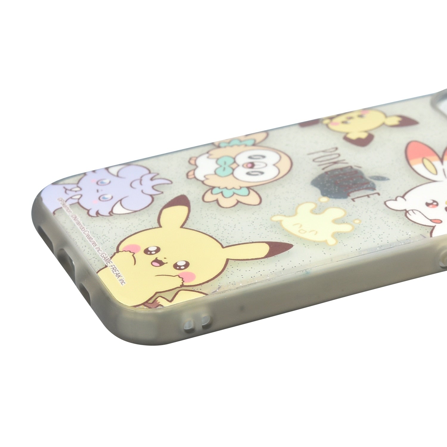 Pokepiece IIIIfit Clear iPhone 14/13 Compatible Case Greige
