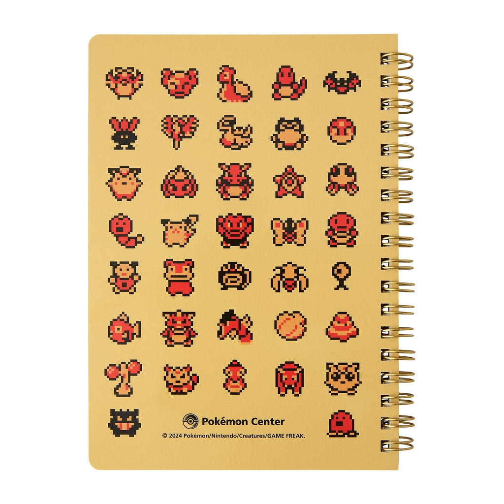 B6 ring notebook game dot gold silver