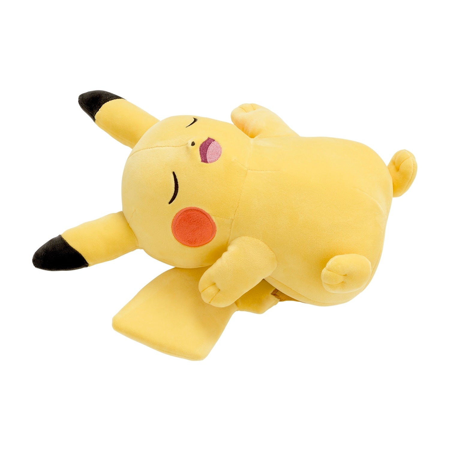 Authentic Japanese Pokemon Chewy Pikachu plushie with red cheeks