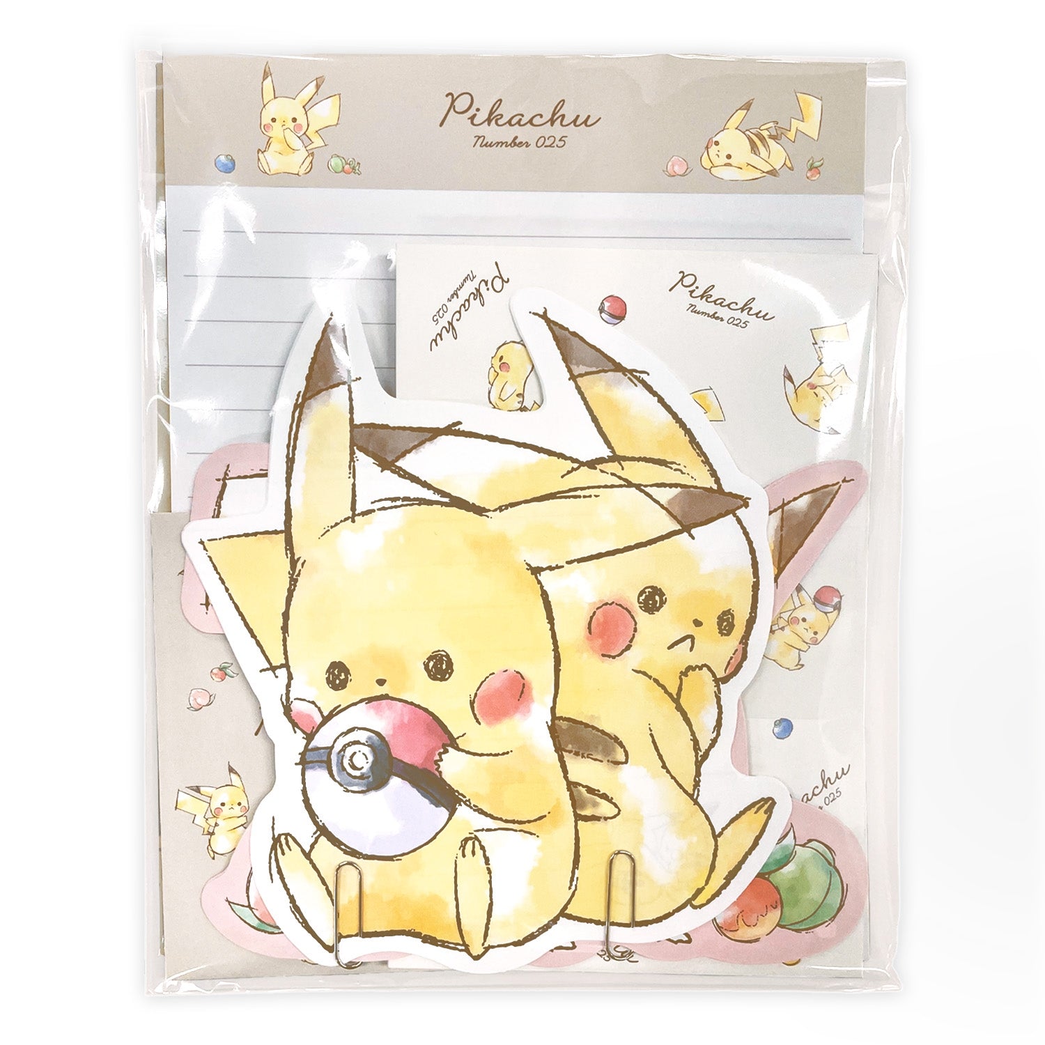 Die-cut letter “Pikachu number025” Pikachu flyer