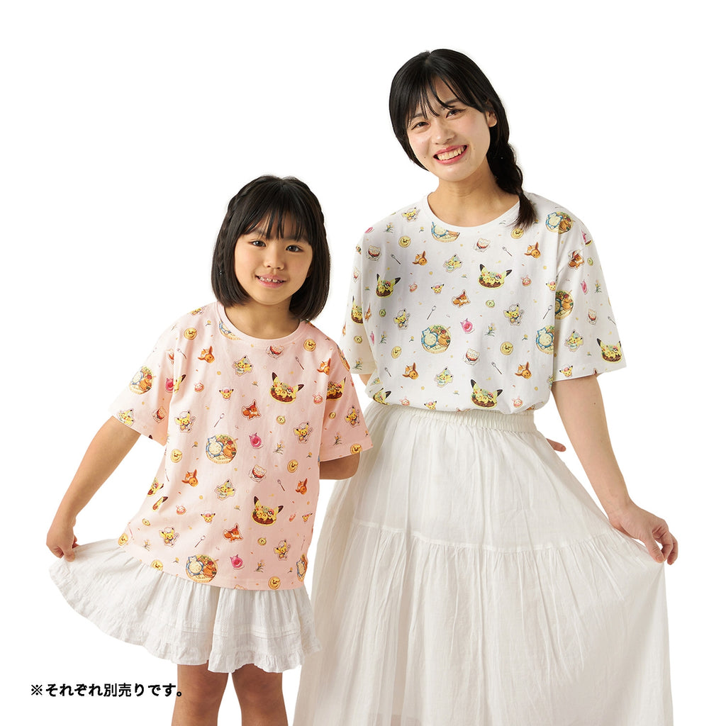 T-shirt Pokémon Cafe & Pikachu Sweets 130