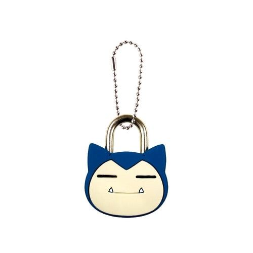 Snorlax keychain from Japan, sleeping pokemon figure