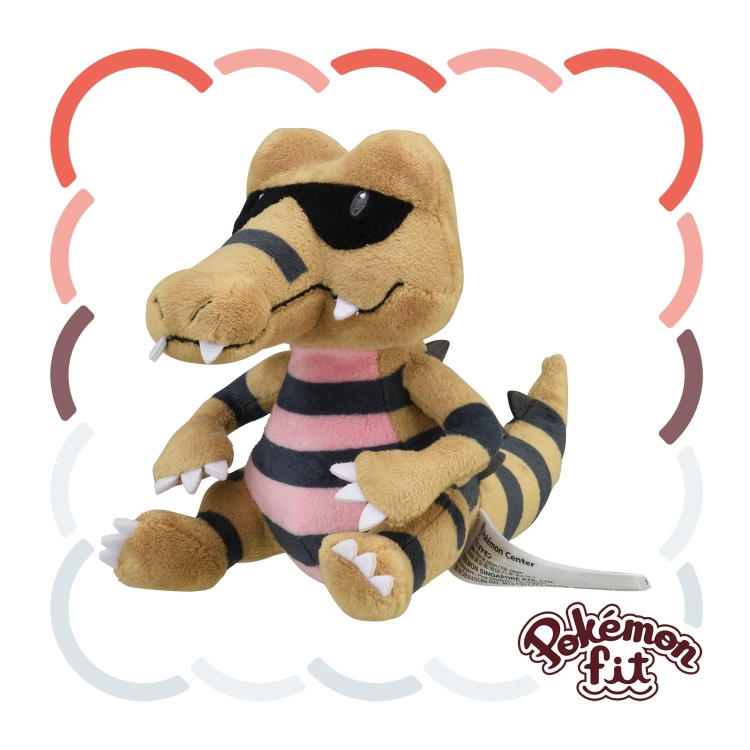 Pokémon Fit Krokorok (#552) Official Plush – Pokémon Center Japan