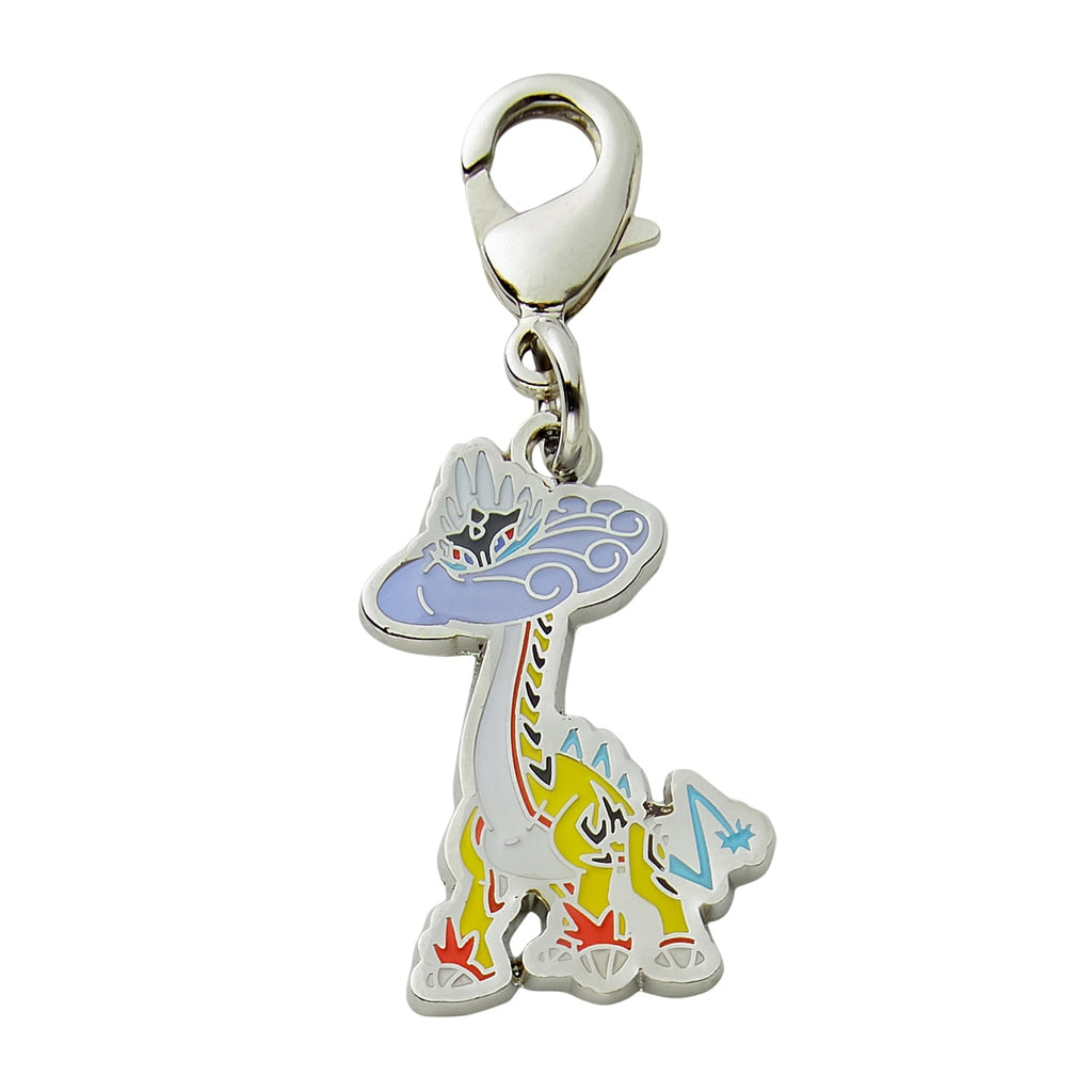 National Encyclopedia Metal Charm 1021 from Japan, featuring a detailed metal design