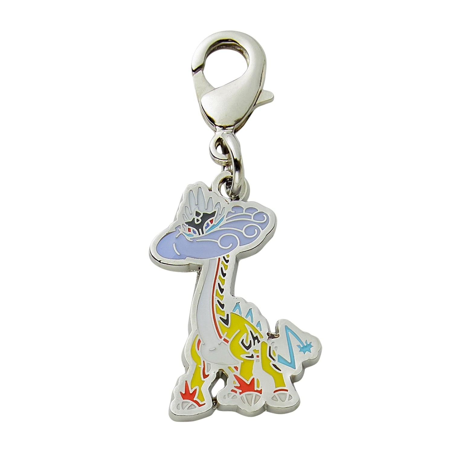 National Encyclopedia Metal Charm 1021 from Japan, featuring a detailed metal design