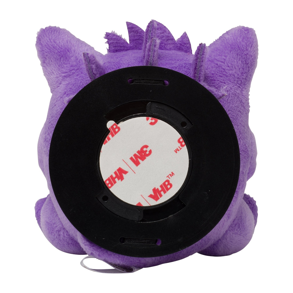 Gengar stuffed animal with smartphone