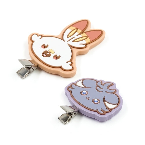 Back view of official Pokemon Center Japan hair clip, sourced directly from Japan