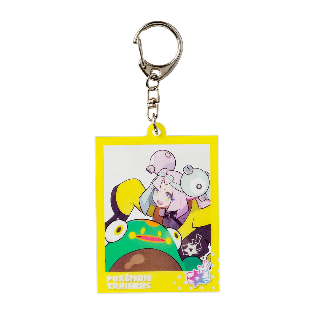 Nanjamo & Harabari Pokémon trainers keychain with Bellibolt design from Japan
