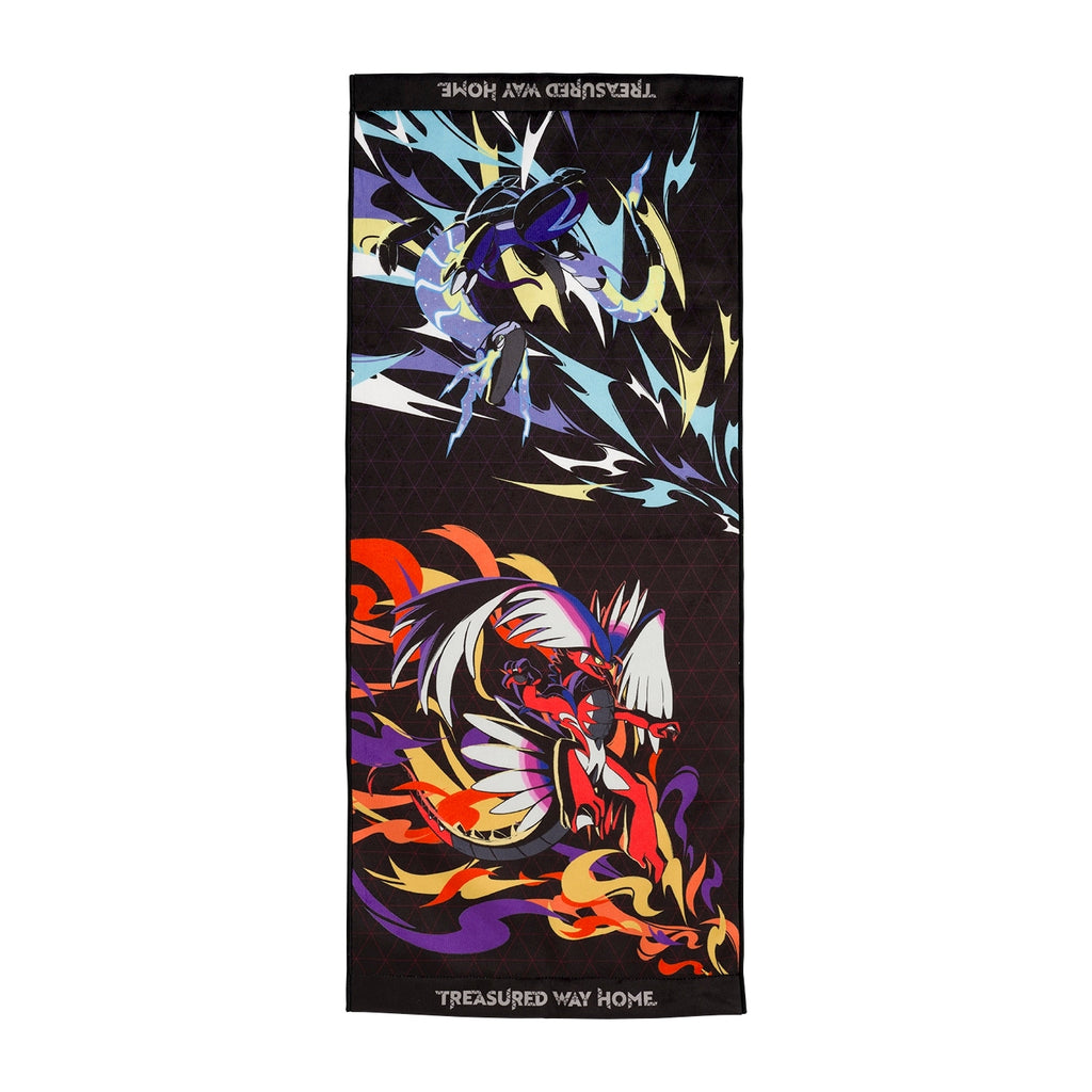 Pokemon face towel with colorful characters from Japan