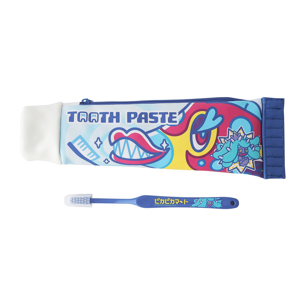 Toothbrush pouch set Pika Pika Mart Hagigishiri and Hidoide