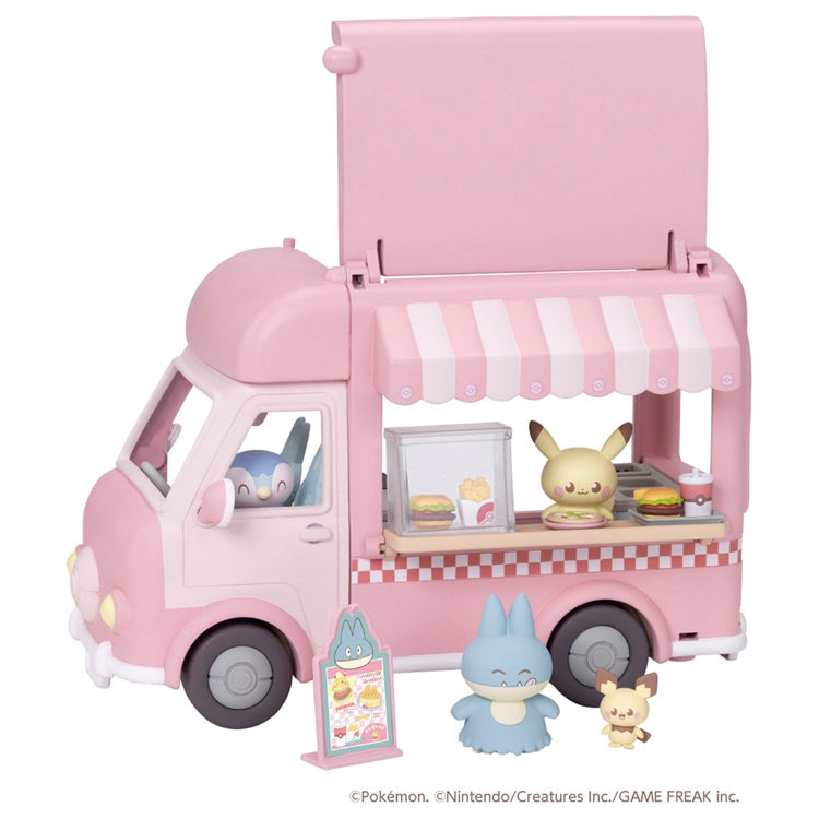 Poke Piece Mogumogu kitchen car from Japan with colorful design