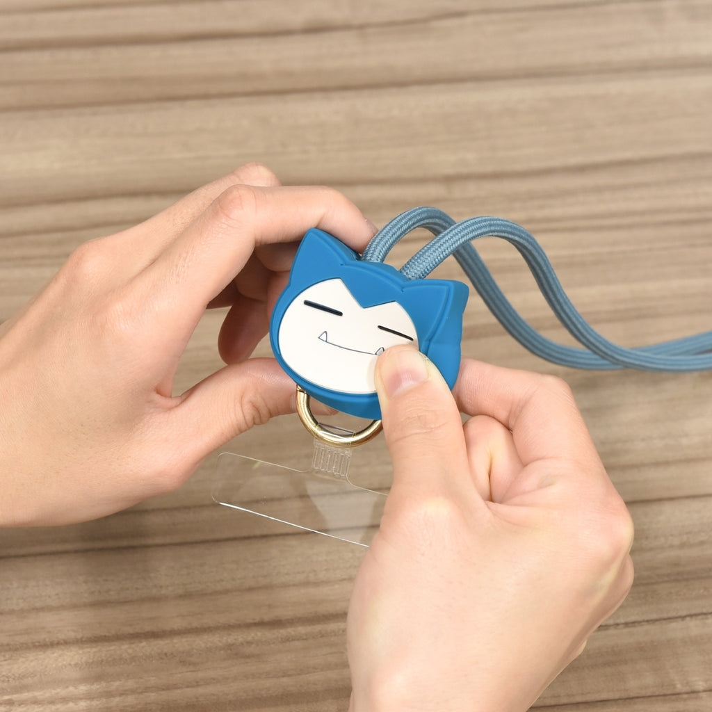 Multi Ring Plus Mascot Strap Snorlax