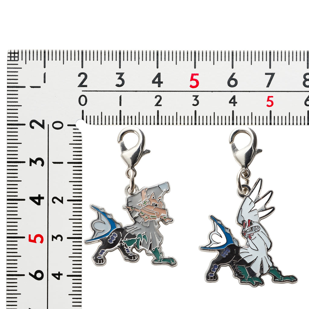 Authentic Pokemon Center Japan Metal Charm 772/773 with detailed character visuals from Japan