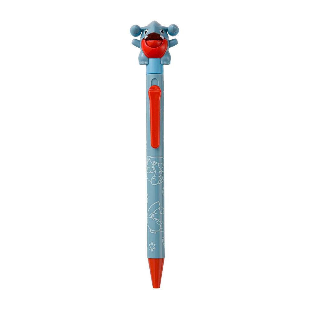 Close-up of Gible on Pokemon Action Ballpoint Pen, Japan exclusive