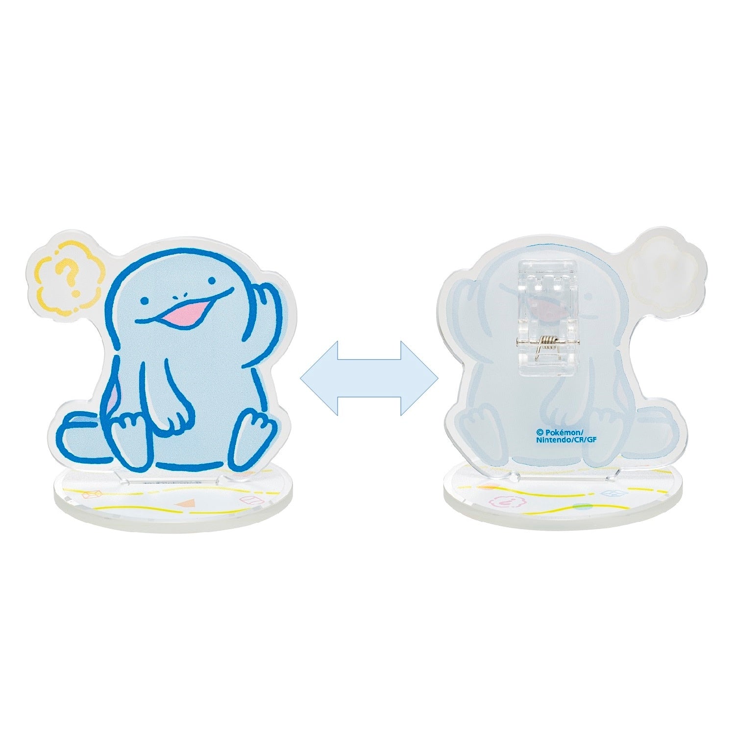 Pokemon Fwante Acrylic Memo Stand from Japan with detailed character pose