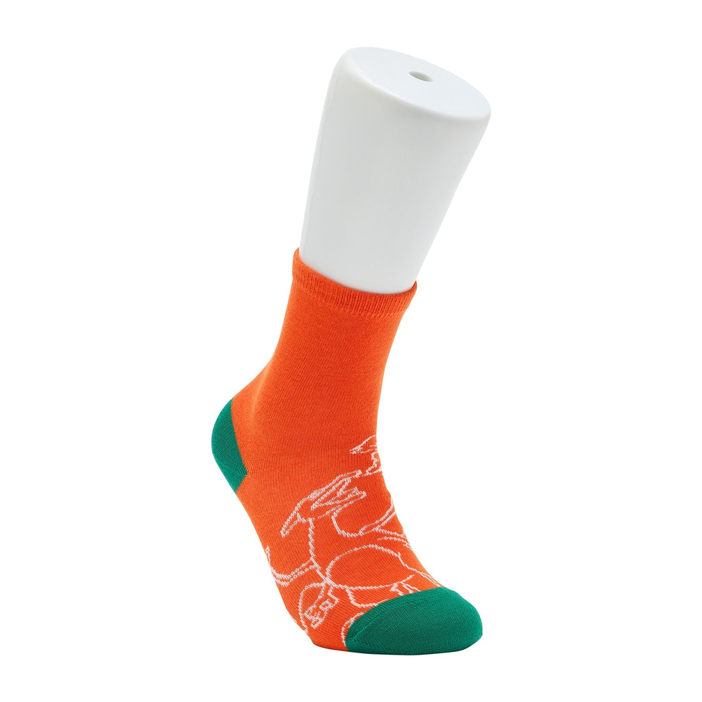 [Choose] Crew socks NeonColor Charizard 19-21