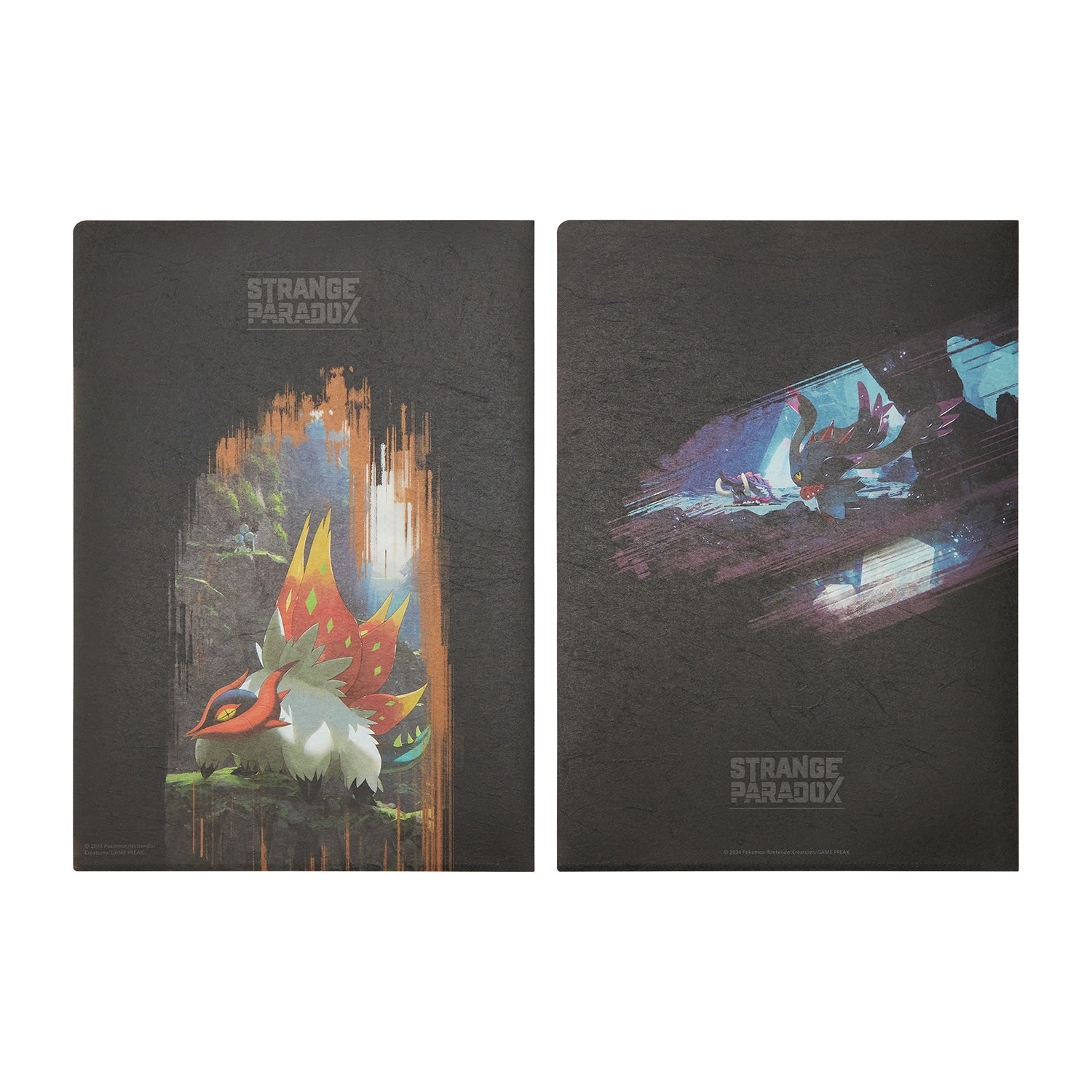 A4 clear file set of 2 STRANGE PARADOX Kodai