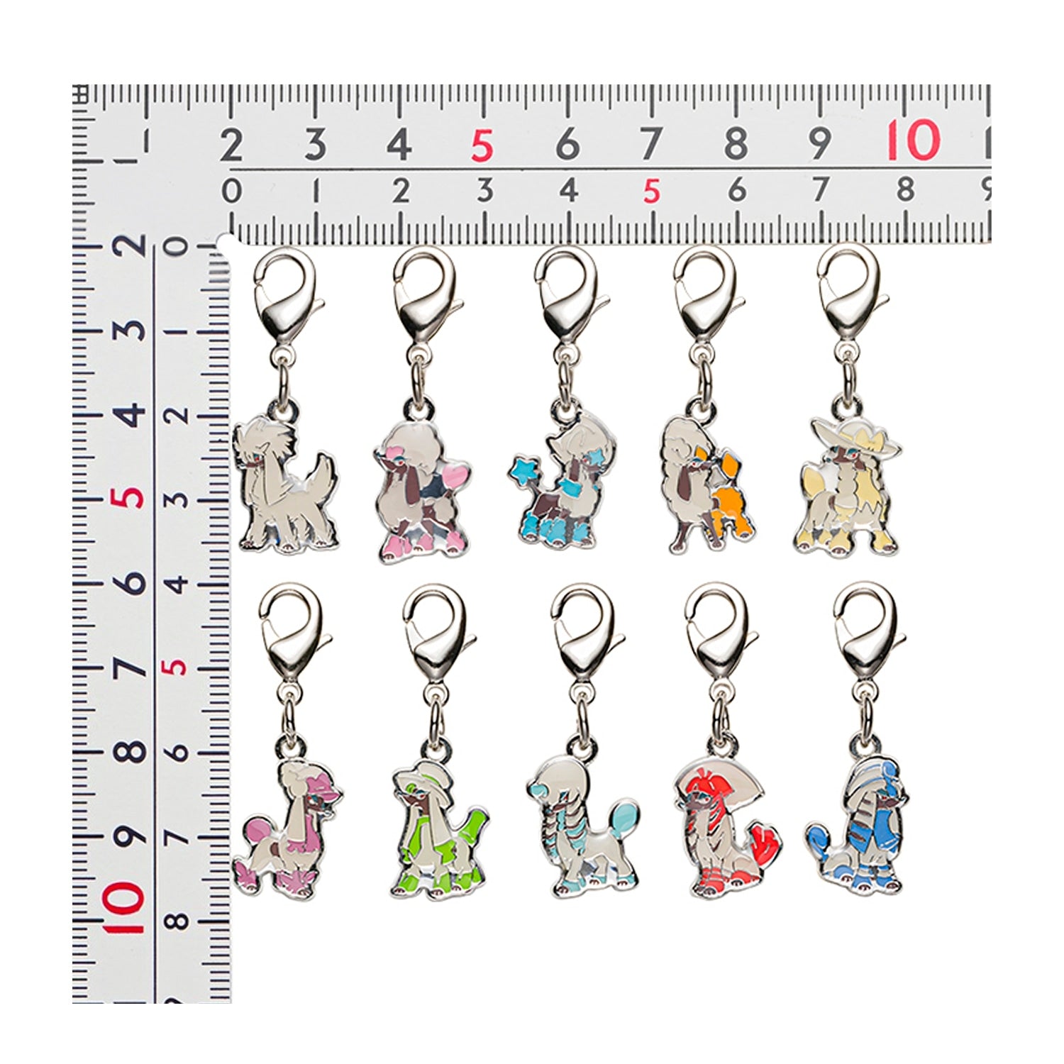 Pokemon Center Japan Metal Charm 676, a small collectible figurine with authentic packaging from Japan