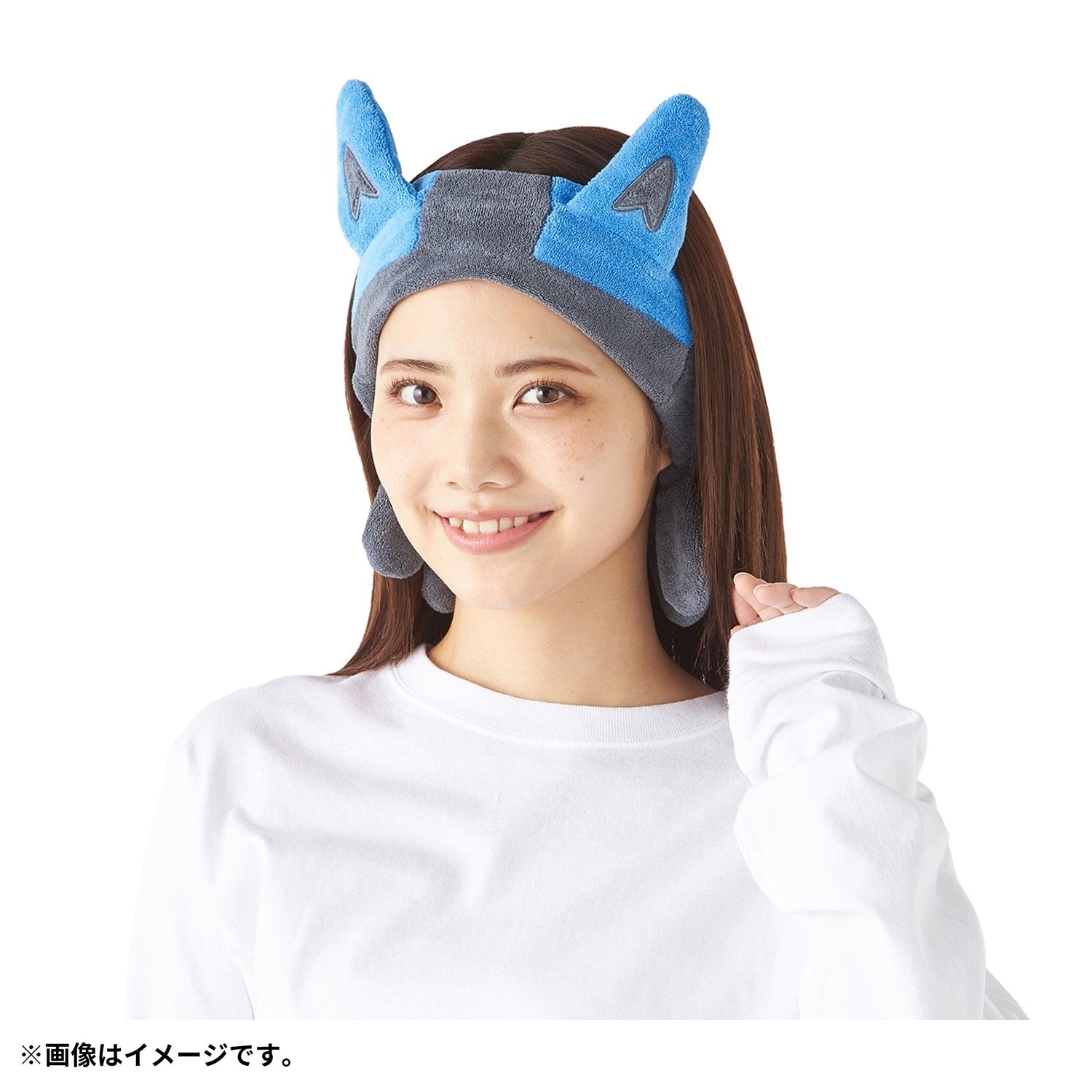 Lucario hair band packaging with Japanese text, collectible from Japan