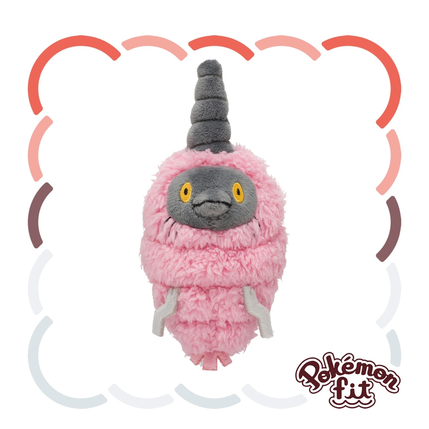 Pokémon Fit Burmy Trash Cloak (#412) Official Plush — Pokémon Center Japan