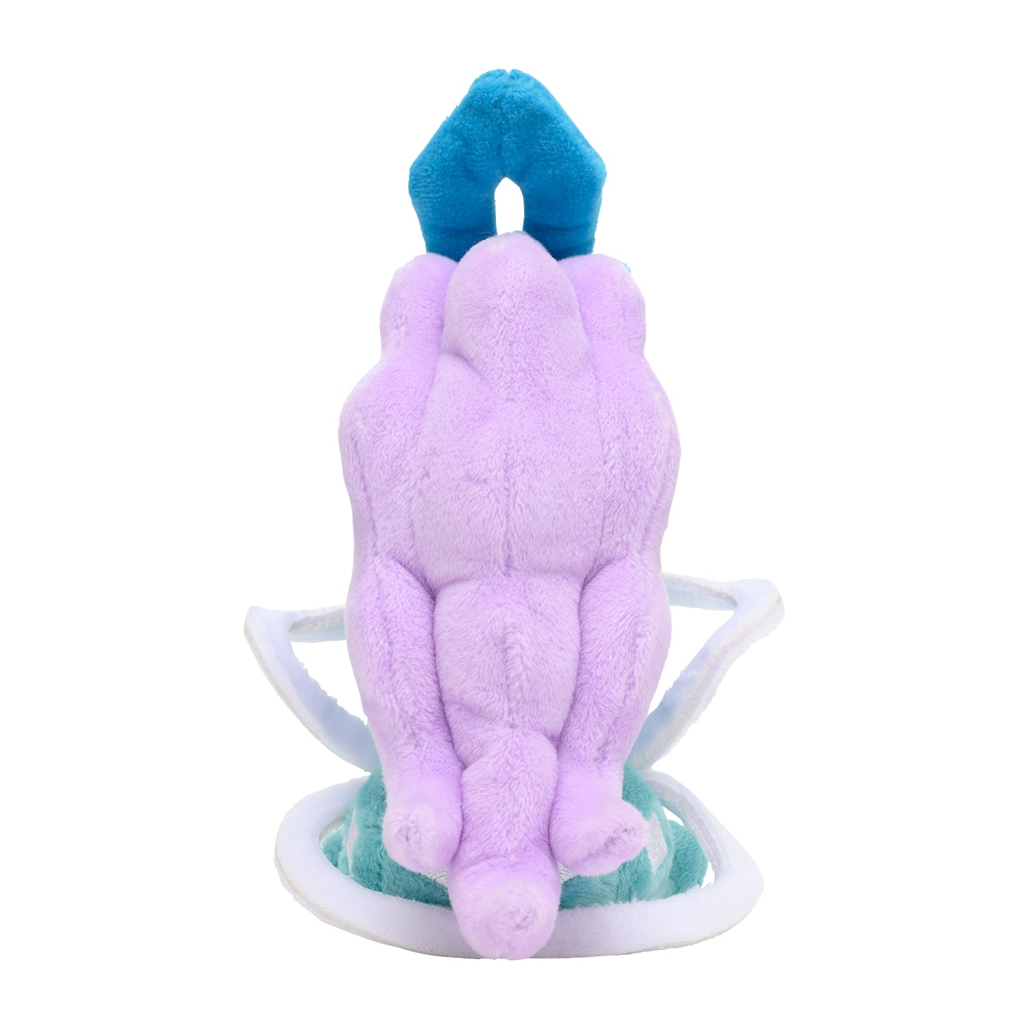 Japanese Suicune plush with poseable limbs and official Pokémon Center tag from Japan