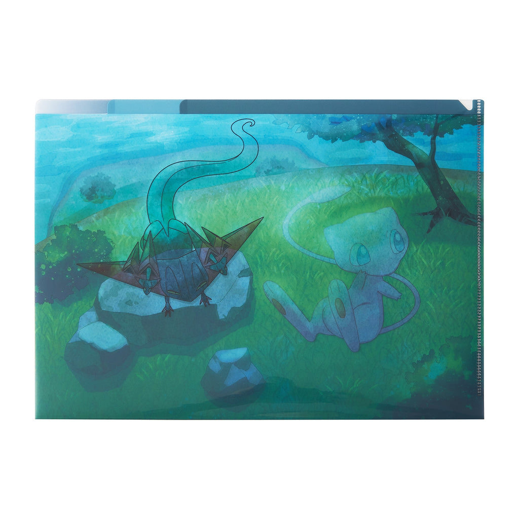 A4 2 pocket clear file Invisible to Me Dragapult