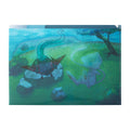 A4 2 pocket clear file Invisible to Me Dragapult