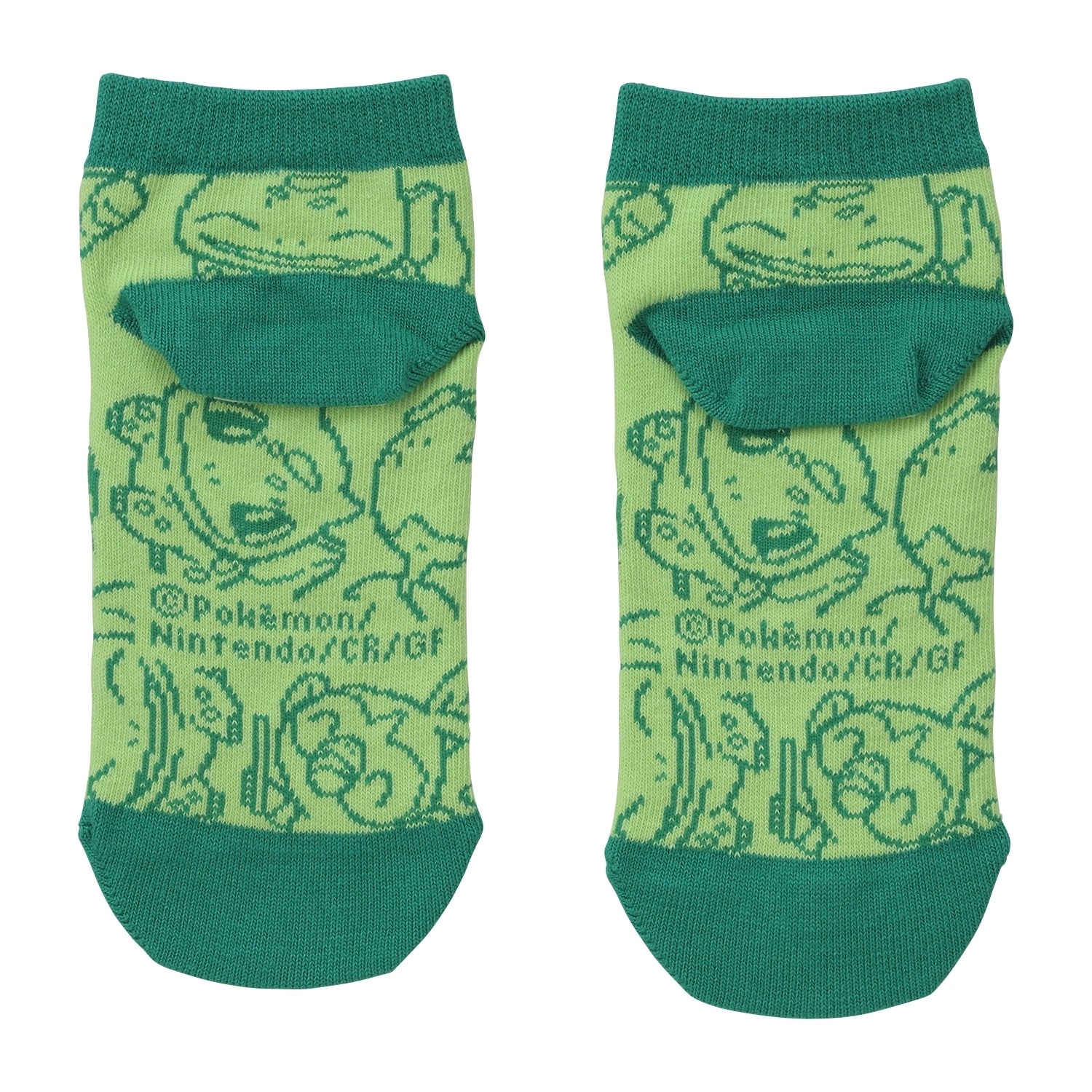 [Choice] Short socks playroom Bulbasaur & Naetle & Sarunori (18-20cm)