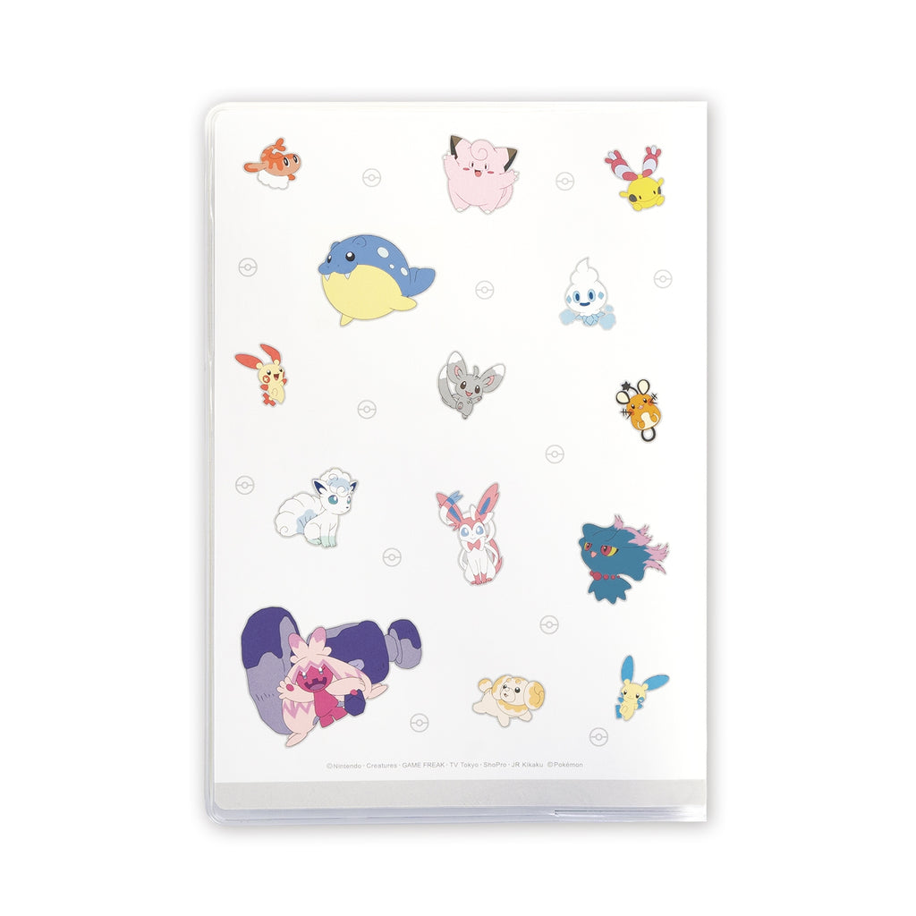 Official Pokémon Center Japan logo on notebook cover, shipped from Japan