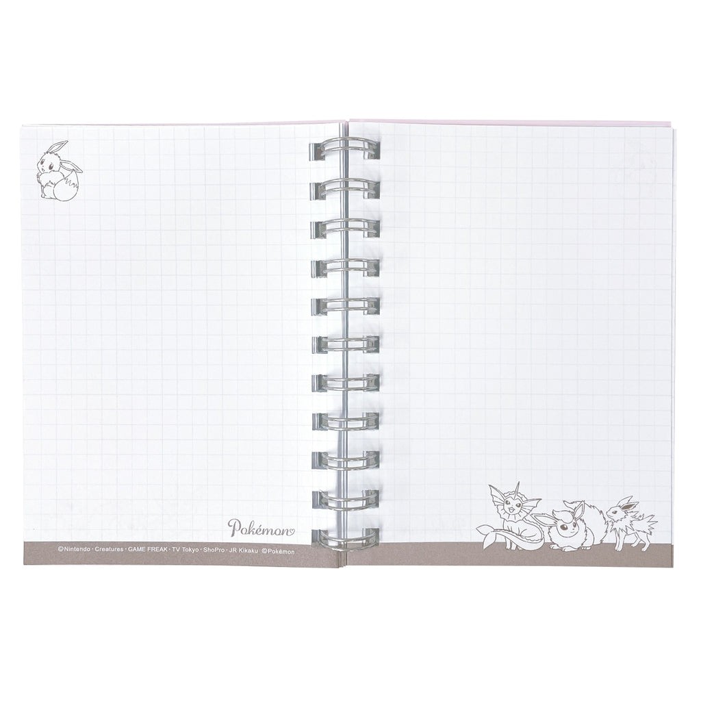 Official Pokemon Center Japan A6W Ring Notebook with ring binding, shipped from Japan