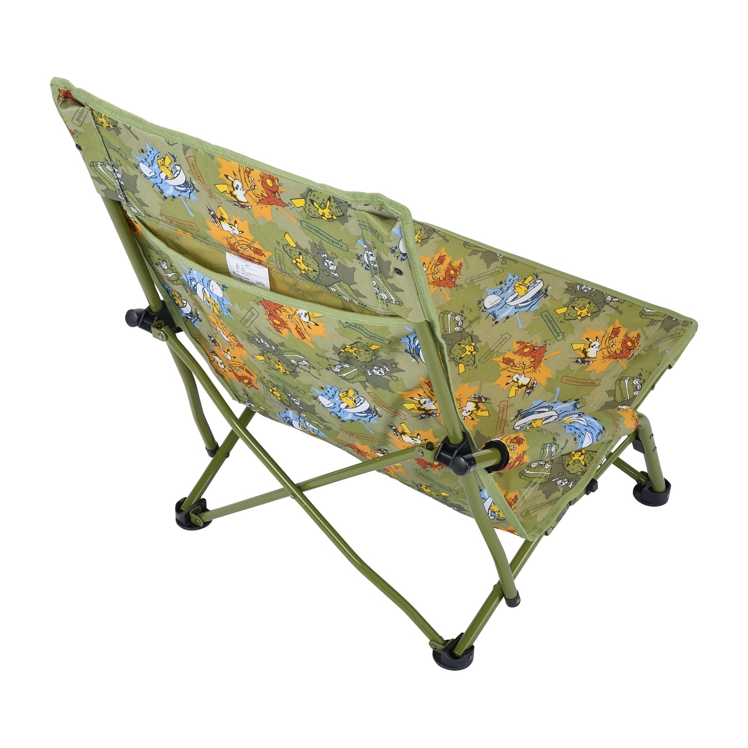 Close-up of Pokémon character on LOGOS Agra chair from Japan