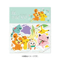 BIG Flake Seal Botanical from Japan, featuring Pokemon character with floral design