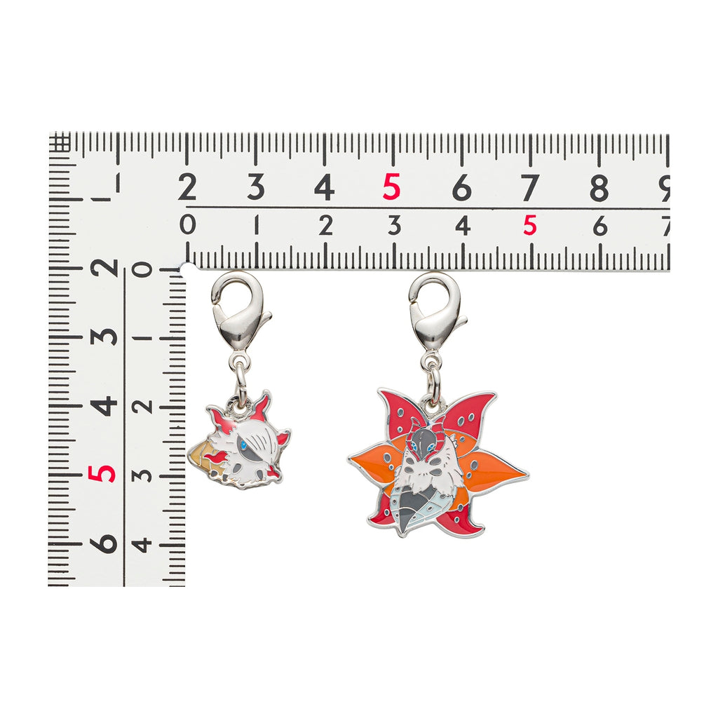 Authentic Pokemon Center Japan Metal Charm 636/637, collectible item from Japan