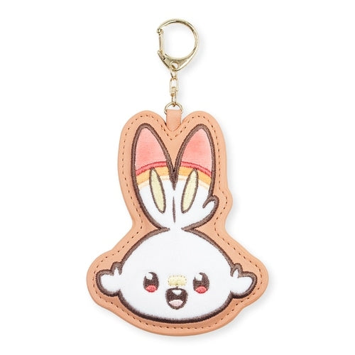 Fluffy Hibani Pokepiece keychain with cute design from Japan