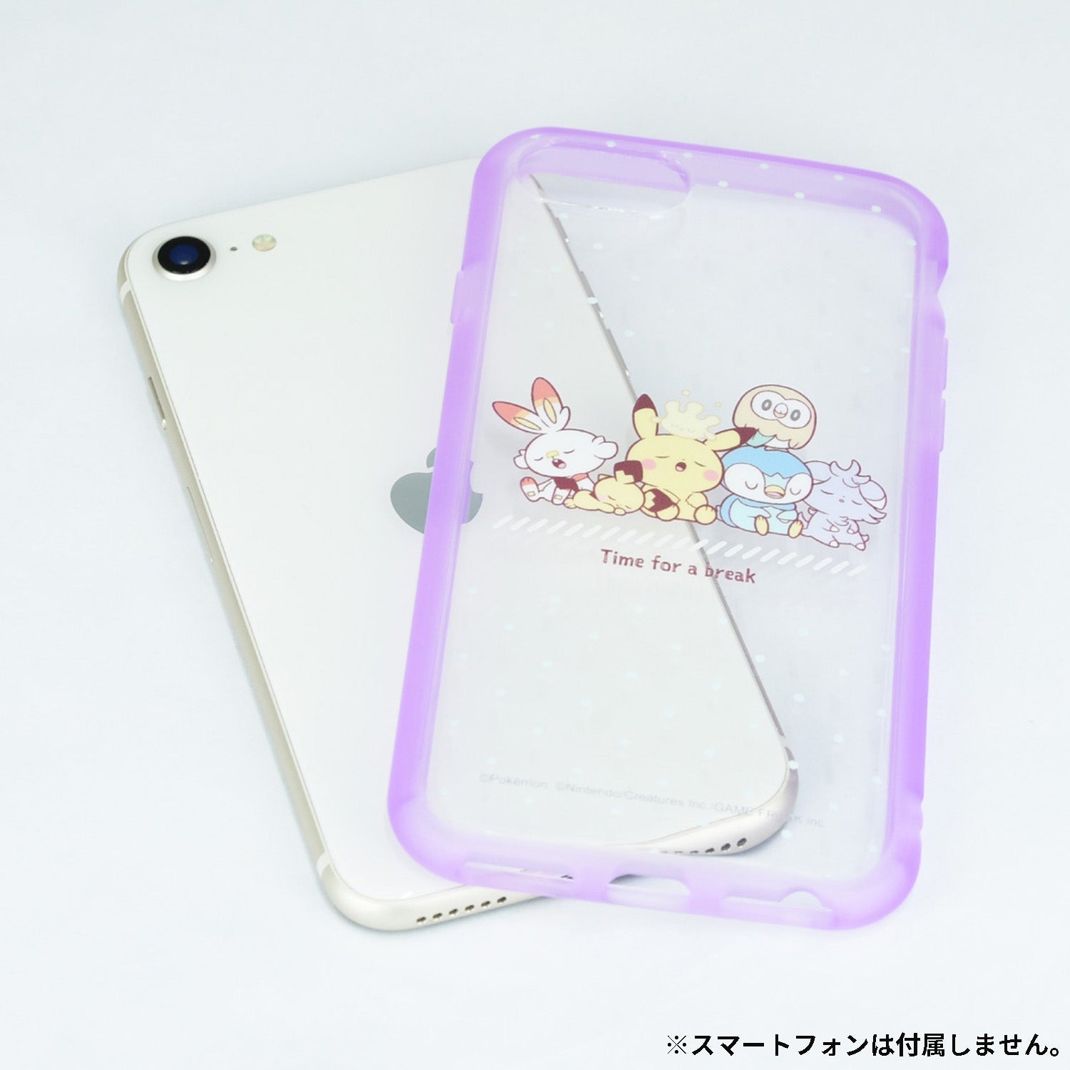 Pokepiece IIIIfit Clear iPhone SE (3rd/2nd generation)/8/7/6s/6 compatible ca...