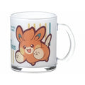 Pattern glass mug pamo