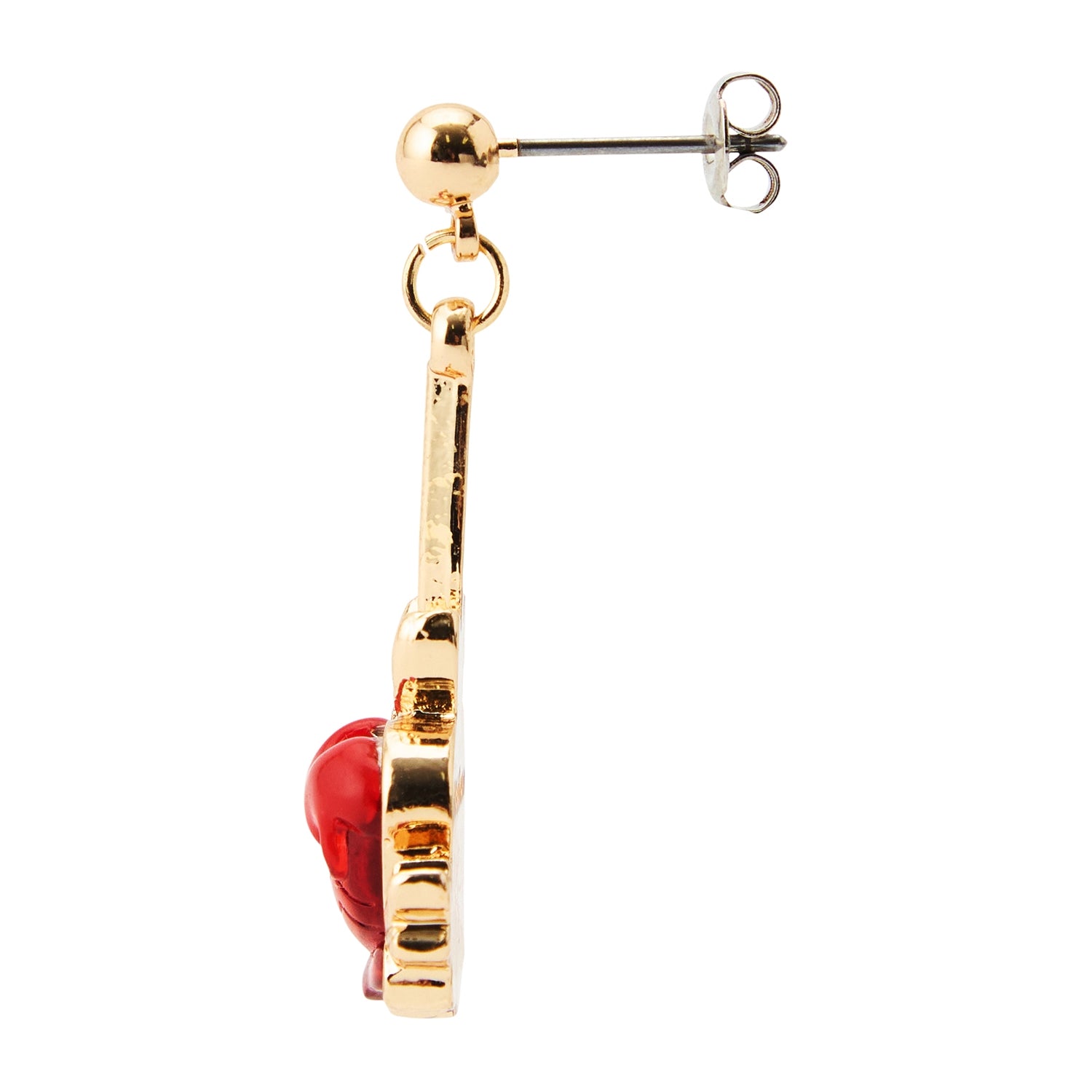Authentic Pokémon Earrings 105 Kamicchu with detailed anime character from Japan