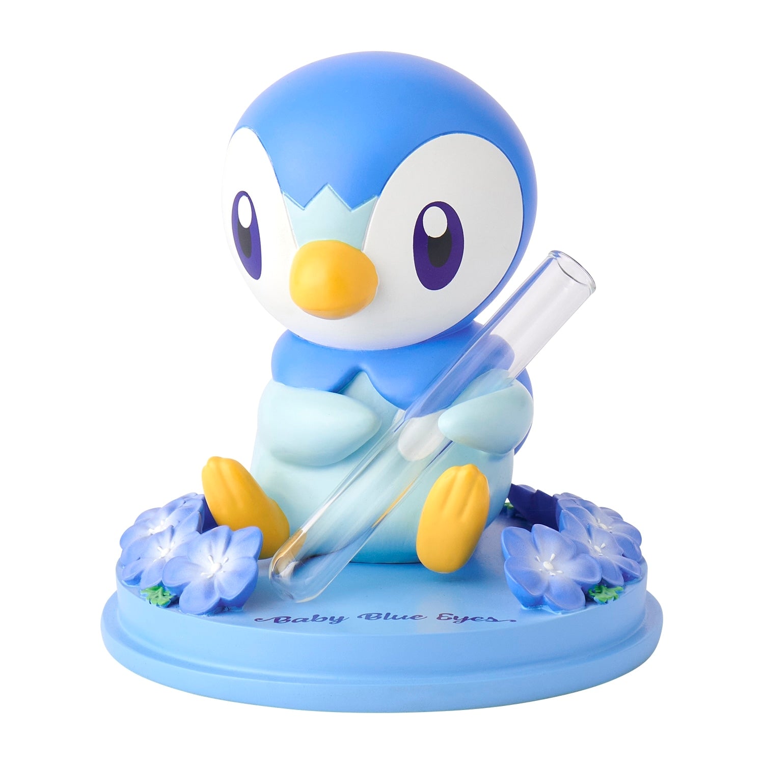 Baby Blue Eyes Pochama figure from Japan, blue eyes detail