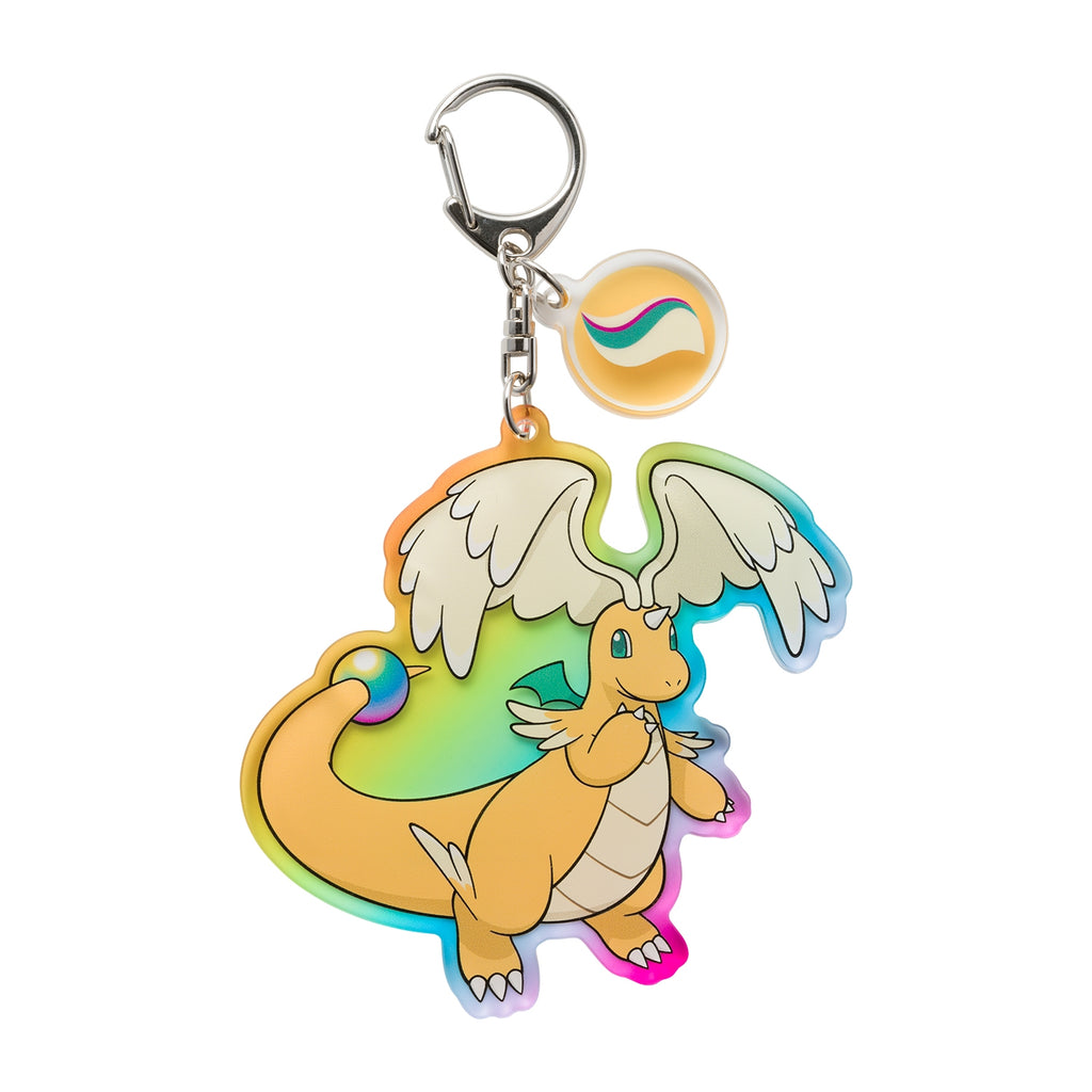 Acrylic keychain featuring Charizard from Japan, detailed Mega Evolution design