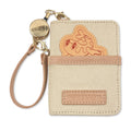 Bi-fold pass case Hyokkori emblem Sharitatsu