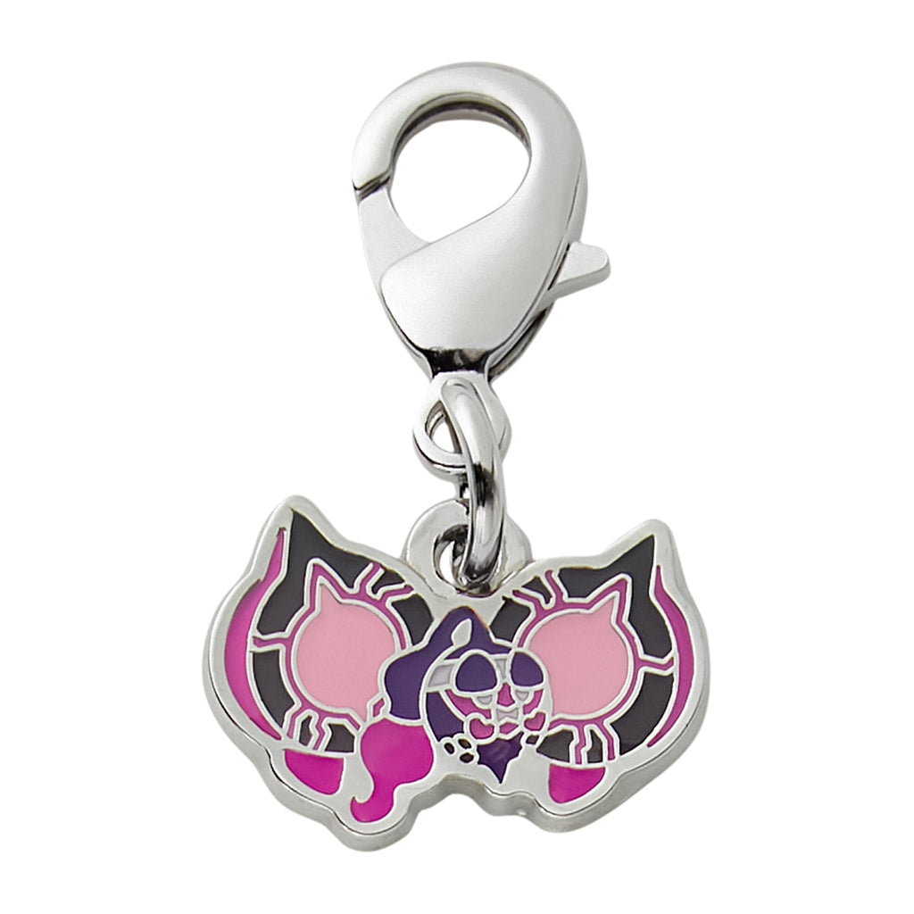 National Encyclopedia Metal Charm 1025 from Japan, detailed metal design