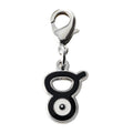 National Encyclopedia Metal Charm 201-V from Japan, featuring a detailed metal design