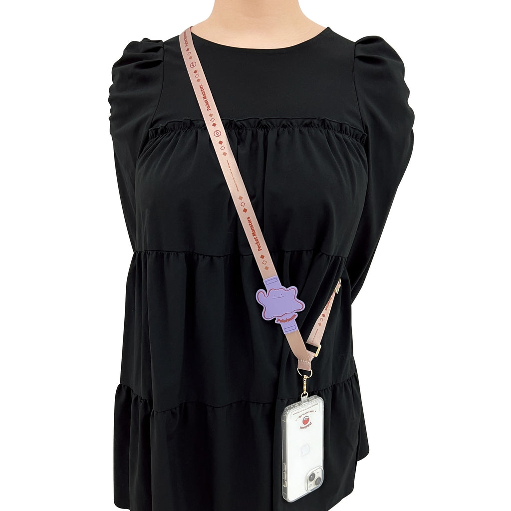 Shoulder strap Metamon with rubber parts