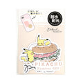 Pikachu number025 mini deco collage sticker from Japan, featuring official artwork